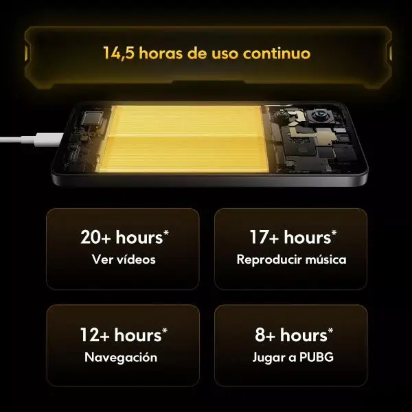 Xiaomi Poco X7 PRO 5G + 4G LTE (for Tmobile Mint Tello & Global) (512GB + 12GB) Ai 6.67" 50MP Gamers Phone NFC Dual sim Unlocked Model 2412DPC0AG (Yellow) - Image 2