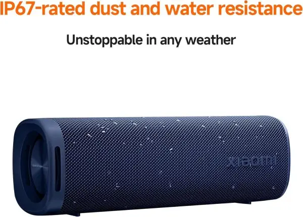 Xiaomi Portable Bluetooth Speaker (30W), Sound, True Wireless Stereo, Bluetooth 5.4, IP69 Waterproof, Long Time Playback, Blue - Image 4